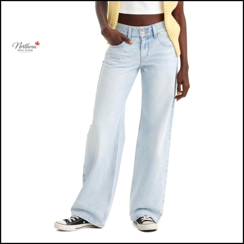 Superlow Loose Jeans, Low Rise 8.75", Relaxed Fit, Recycled Cotton